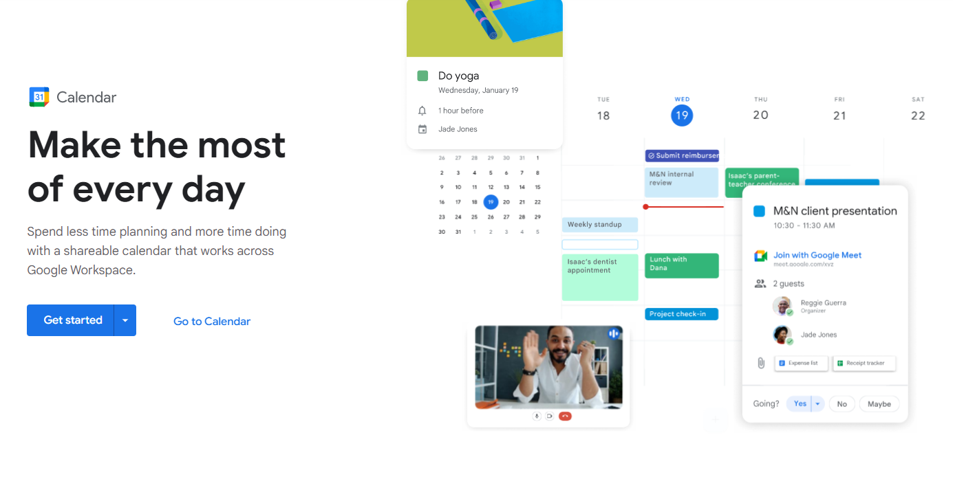 Calendly vs. Google Calendar vs. YouCanBookMe